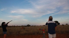 Makgoro Lodge Activities - Clay Pigeon Shooting