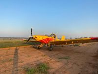 First plane to land on Makgoro Lodge Runway