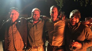 Makgoro Lodge guinea fowl hunt / tarentaal jag